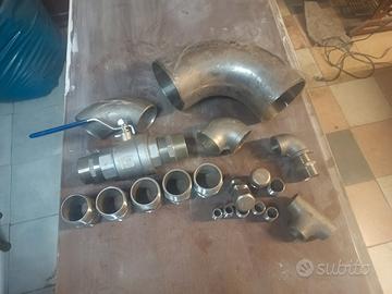  Lotto Raccorderia Inox 316