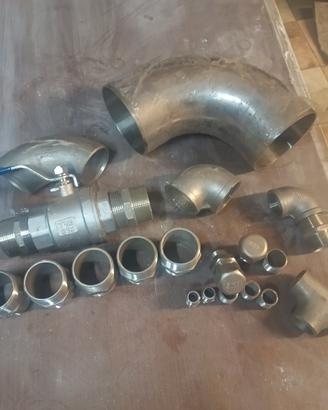  Lotto Raccorderia Inox 316