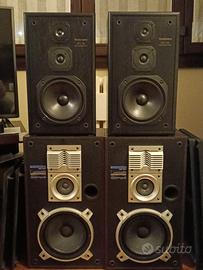 Casse Pioneer CS797 e Technics SB CS6