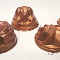 STAMPI PER DOLCI BUDINIERE D'EPOCA 5 da COLLEZIONE