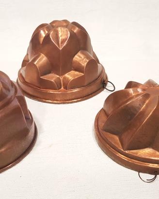 STAMPI PER DOLCI BUDINIERE D'EPOCA 5 da COLLEZIONE