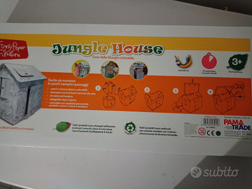 Gioco casa giungla da colorare NUOVO NUOVA CHIUSA