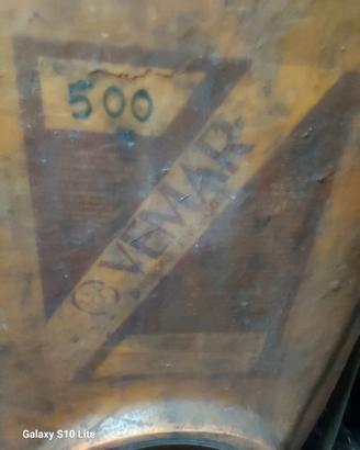 tino in vetroresina 500 litri