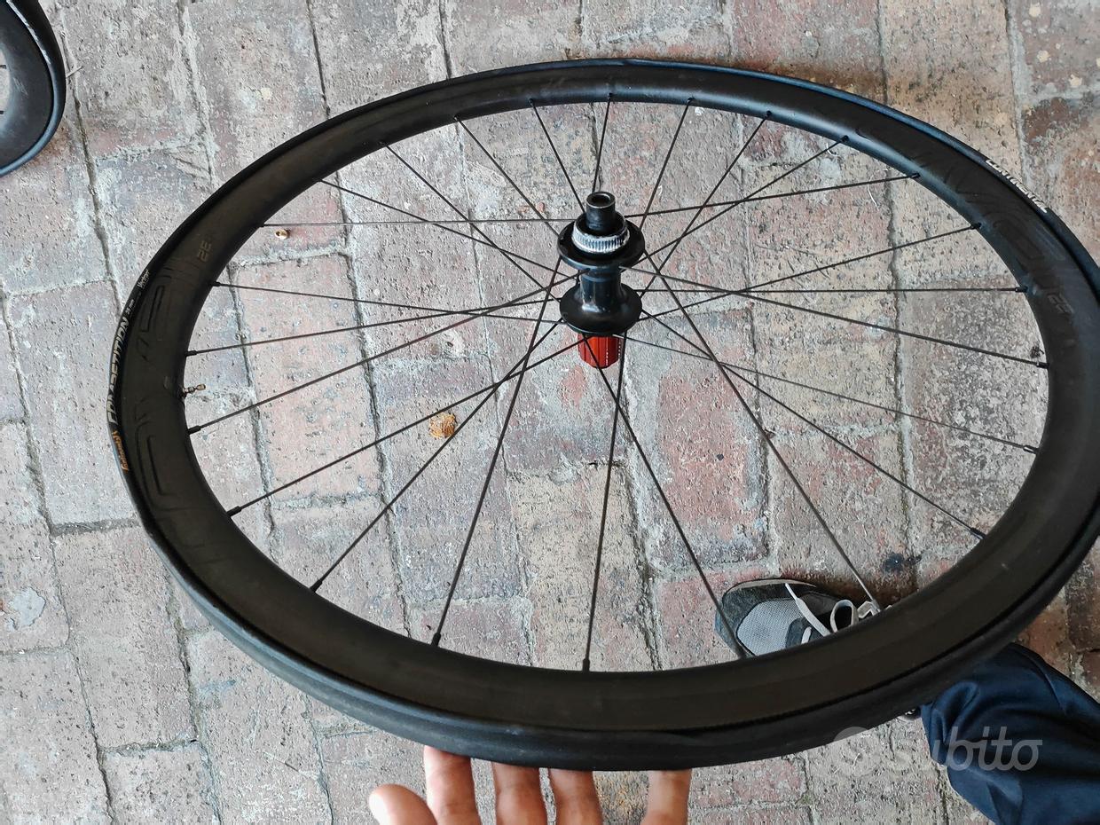 Set Ruote In Carbonio 50 Mm Tubolari 3k Opaco – Mozzo 271 – Per Bici Da Corsa 11v 700C