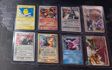 Lotto 8 carte pokémon