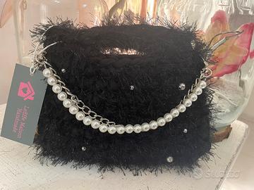 Borsa a mano nera
