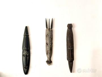 Maschere africane realizzate a mano