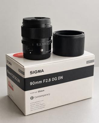 Sigma 90mm F2.8 DG DN Sony E Come Nuovo