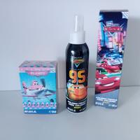 profumo per bambino 2 pezzi cars e planes nuovi