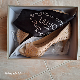Scarpe Lui jo con svaroski originali.
