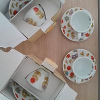 Set di 4 tazze cappuccino Thun