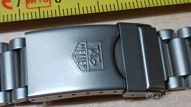 Tag Heuer bracciale orologio acciaio