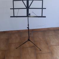 Leggio pieghevole per musica spartiti