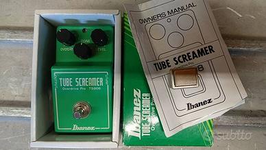 TUBE SCREAMER OVER DRIVE PRO TS 808 CON SCATOLA
