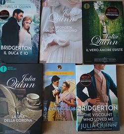 Lotto romance Bridgerton e altre Quinn