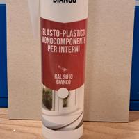STOCK 72 PEZZI SILICONE ACRILICO BIANCO UNIFIX  