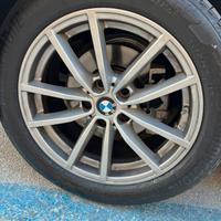 cerchi 17 bmw originali piu gommme