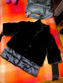 pellicciotto eco Bata nero Taglia S