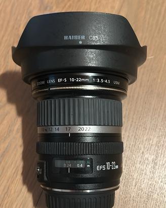Obiettivo Canon 10-22