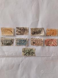 francobolli posta per pacchi 1914/20