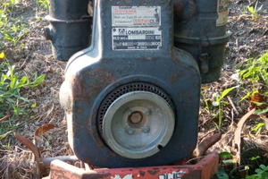 Motozappa Lombardini 10cv diesel