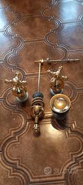 Gruppo rubinetti per bidet Frattini serie Gold