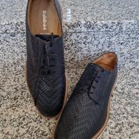 Scarpe stringate uomo blu navy Baldinini tg.42