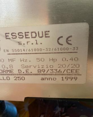 Affettatrice effedue mod.250 anno 1999