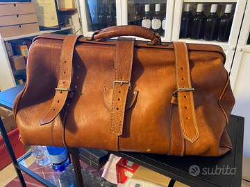 Borsa da viaggio cuoio