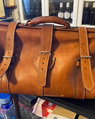 Borsa da viaggio cuoio