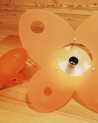 Lampadari applique da muro coppia
