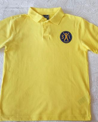 polo gialla S Ignazio 158-164 cm