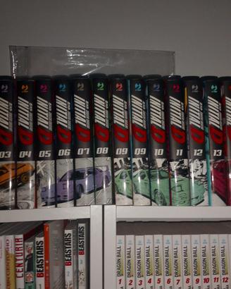 Manga Initial D 1+18 + variant