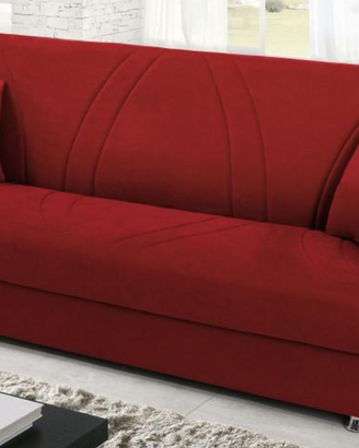 Divano letto rosso mondo convenienza