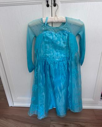 Vestito di carnevale Elsa Frozen originale Disney