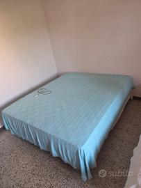 letto matrimoniale con materasso 