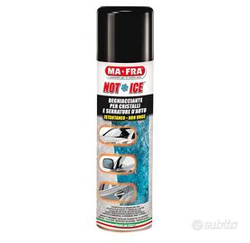 Spray antighiaccio per auto