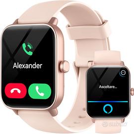 smartwatch 1.8'' Alexa compatibile chiamate,salute