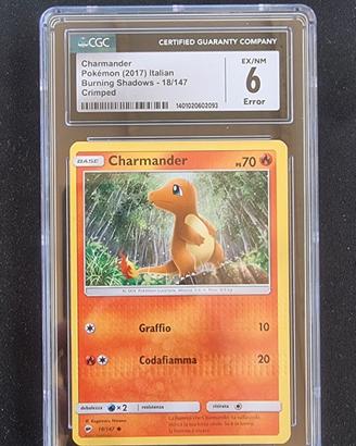 Carta pokemon Charmander 18/147 ombre infuocate it