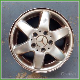 Cerchio Singolo in Lega Mercedes Classe A W168 15