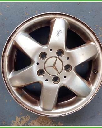 Cerchio Singolo in Lega Mercedes Classe A W168 15