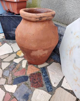 otre in terracotta  rivestita