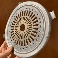 VECCHIO SOTTO PENTOLA IN ALLUMINIO VINTAGE 