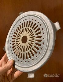 VECCHIO SOTTO PENTOLA IN ALLUMINIO VINTAGE 