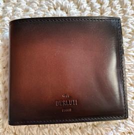 Berluti Paris 1895 Portafoglio compatto in pelle 