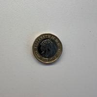 1 pound anno 2016 rara