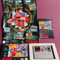 Lotto 4 Giochi Super Nintendo SNES - Plok (Complet