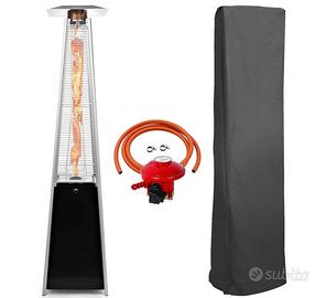 Stufa a gas per esterno.