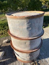Fusto/Bidone carburante militare II guerra mond.