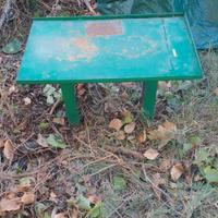 banco supporto in ferro per motore